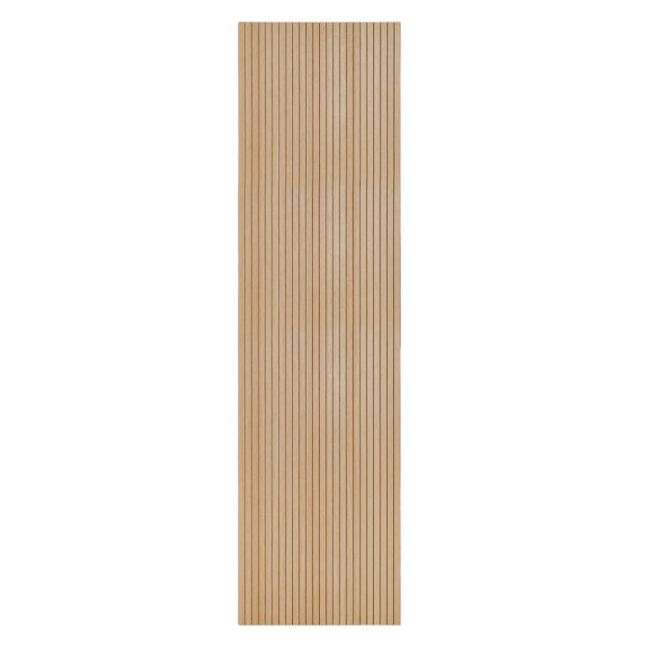 Acoustic Flexible Slat Wall with Wood Look on Felt