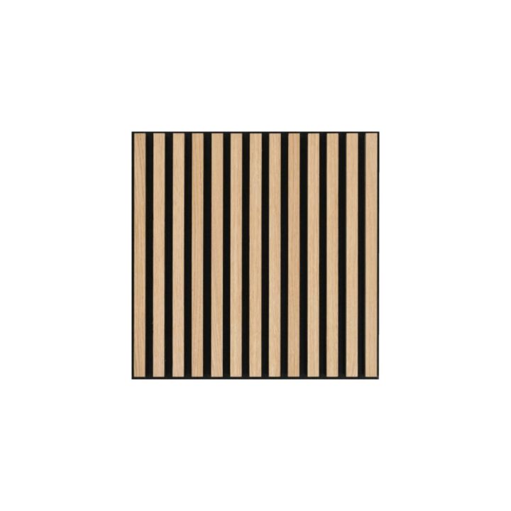 Akoestische Wandpanelen/Lattenwand Houtlook Vierkant