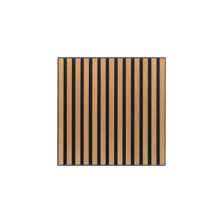 Akoestische Wandpanelen/Lattenwand Houtlook Vierkant