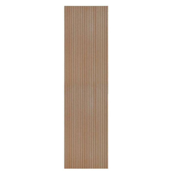 Acoustic Flexible Slat Wall with Wood Look on Felt