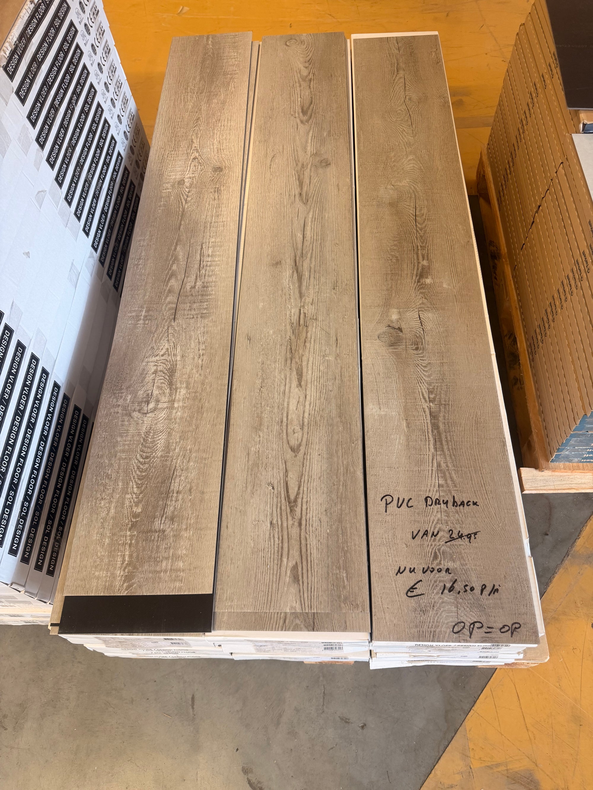 PVC DRYBACK AMBIANT DARK OAK