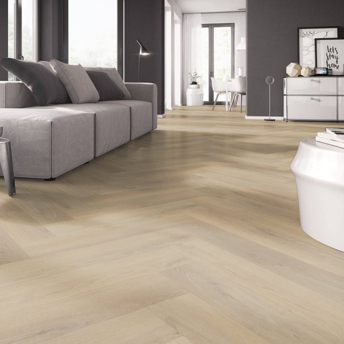 Home tint collection – Herringbone XL PVC Click & Dryback 202572
