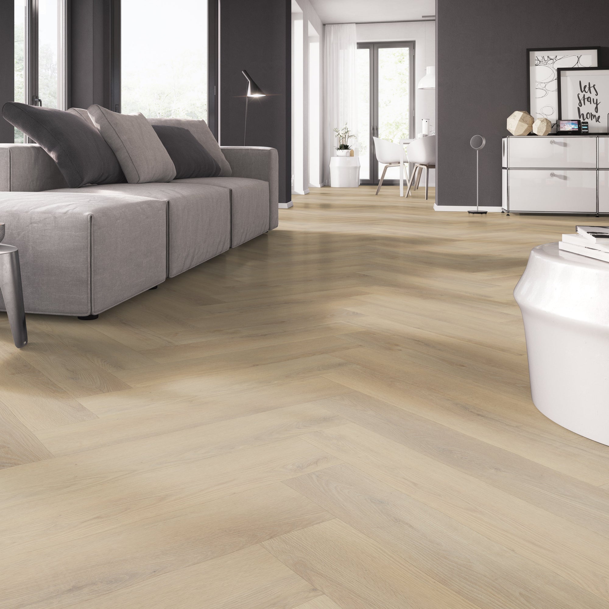 Thuistint collectie – Visgraat XL PVC Click & Dryback 202572