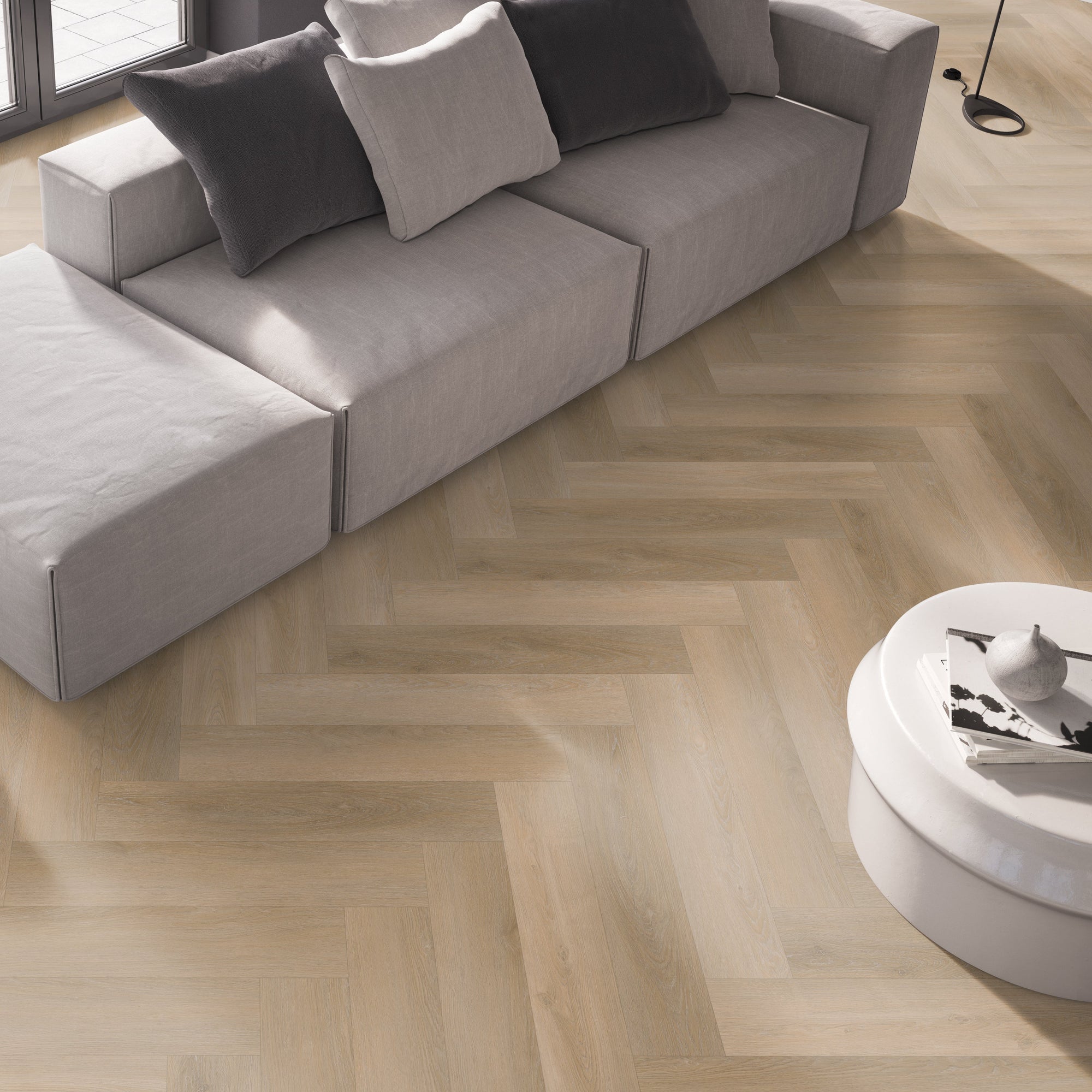 Woonwens collectie – Visgraat XL PVC Click & Dryback 202581