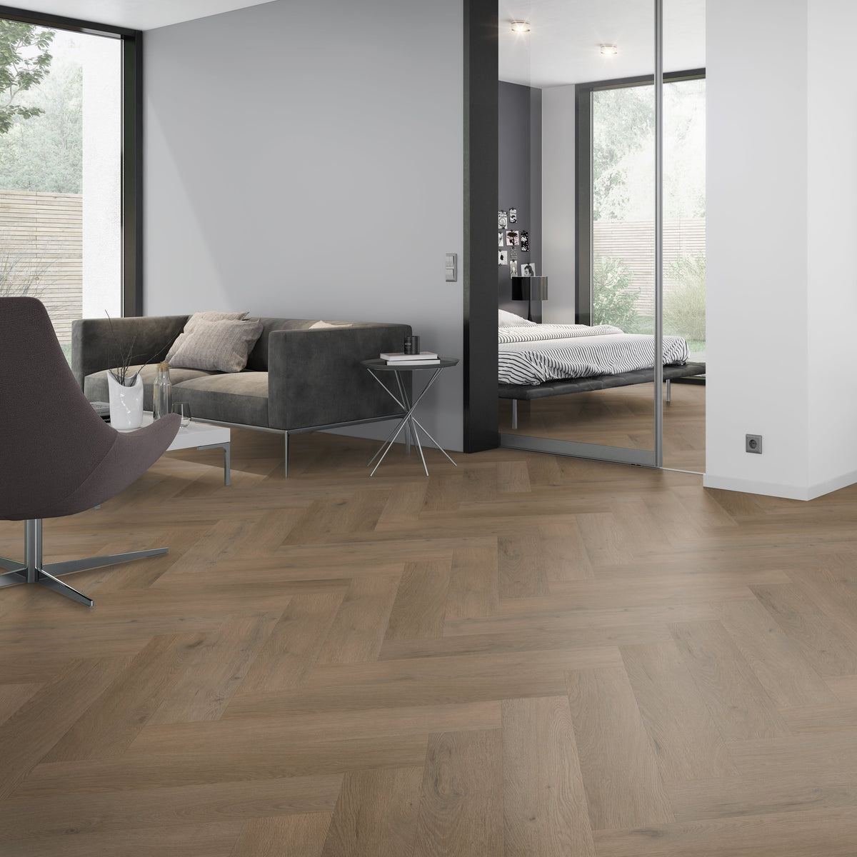 Woonwens collectie – Visgraat XL PVC Click & Dryback 202584