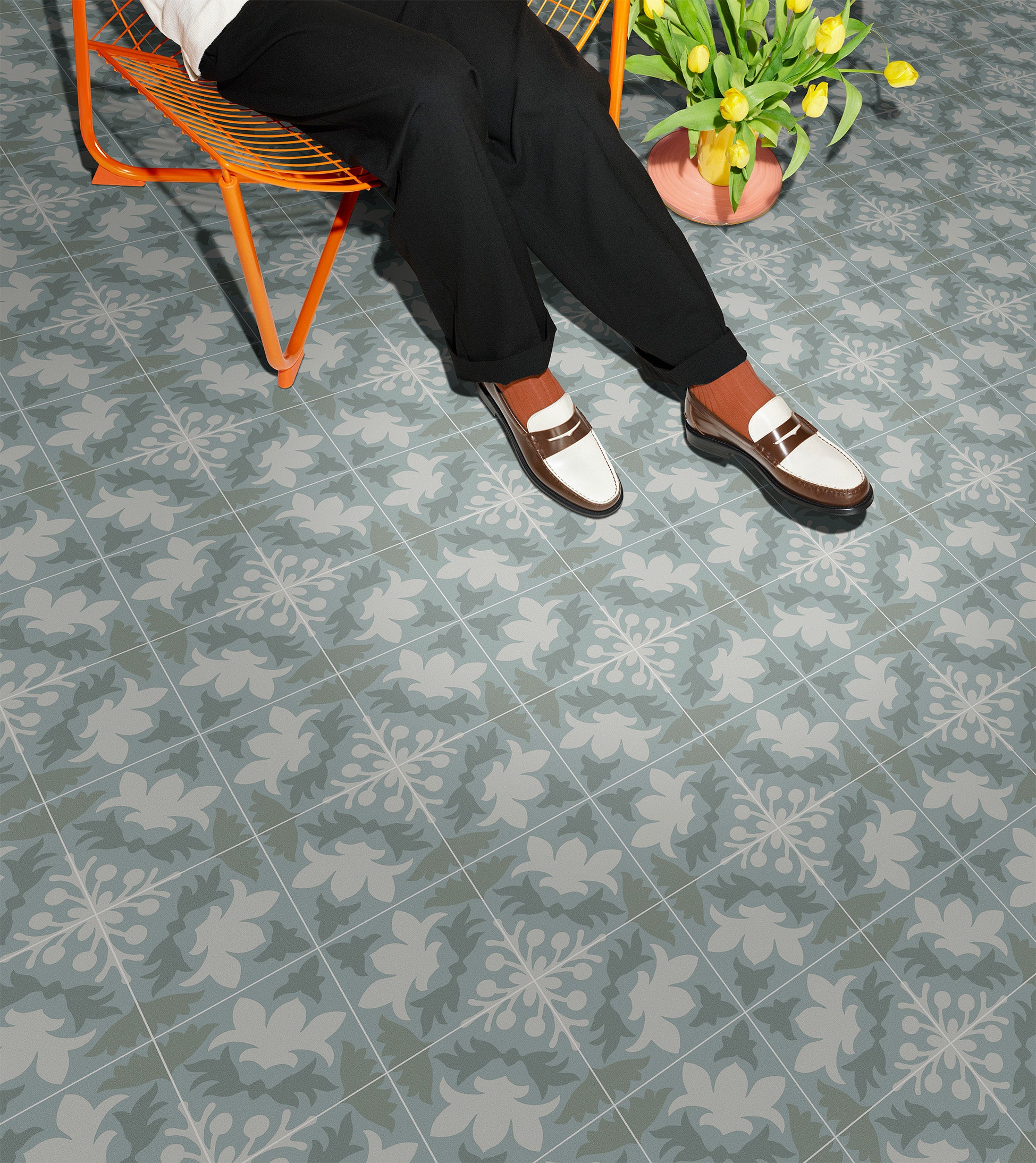 Floorward - Auguste Duck Egg P75