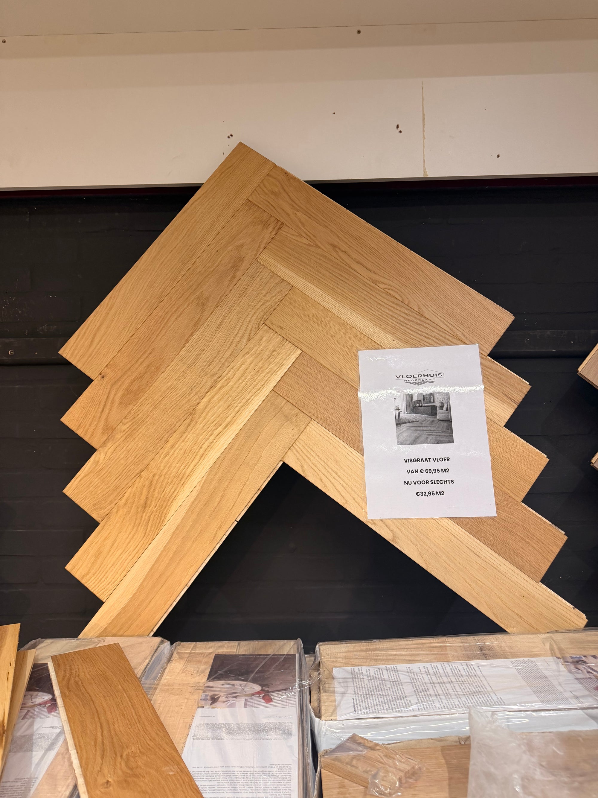 Aanbieding Houten vloeren Hongaarse punt & Visgraat vloeren