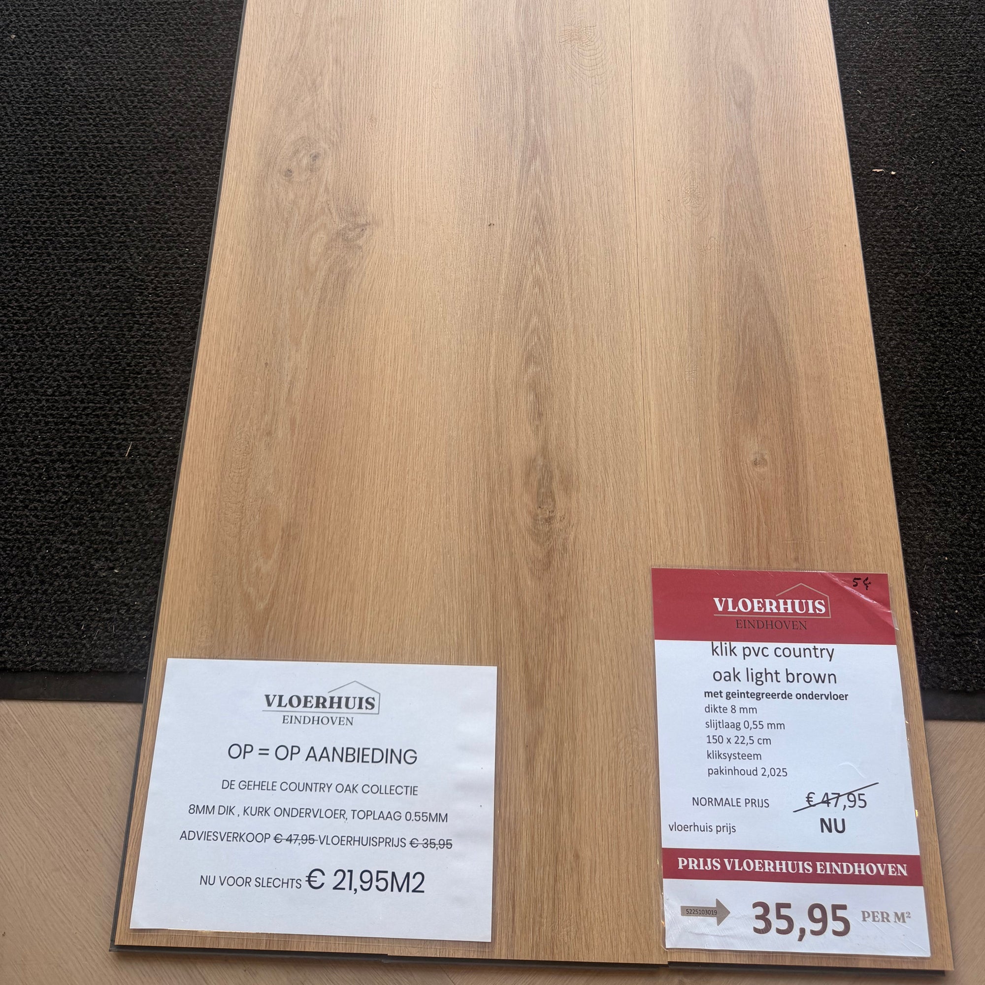 COUNTRY OAK KLIK PVC SERIE IN 4 KLEUREN