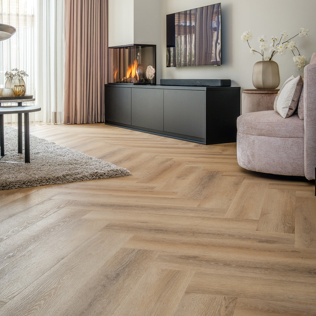 Thuistint collectie – Visgraat XL PVC Click & Dryback 202575