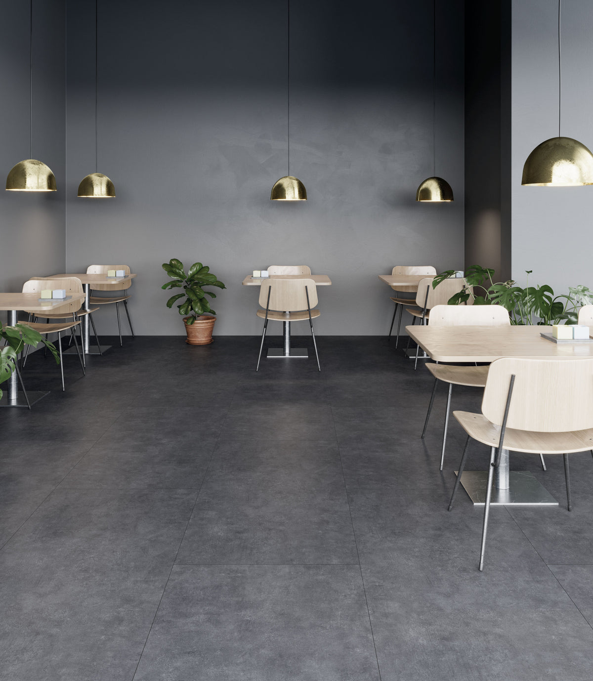 Vloerhuis Niederlande Beton Schwarz