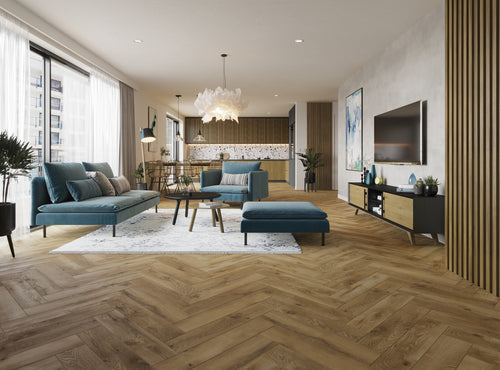 Floor House Netherlands Herringbone Oak Natural