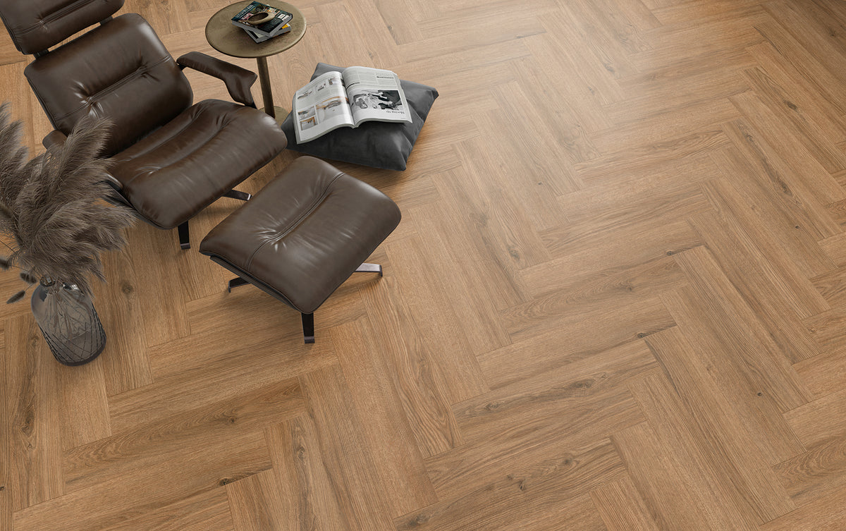 Floor House Netherlands Herringbone Dark Oak