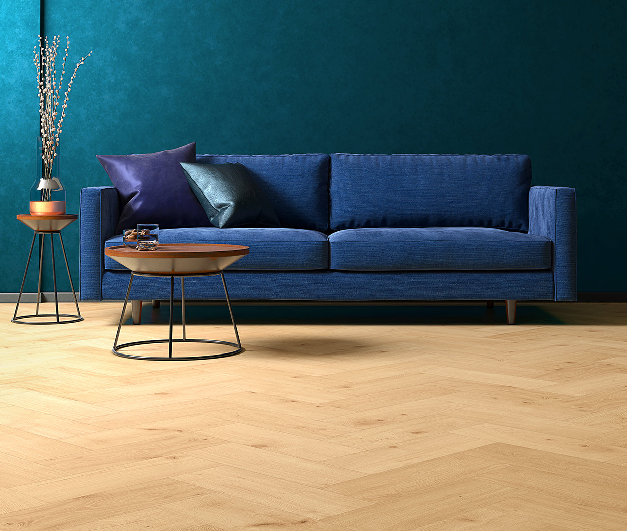 Floor House Netherlands Herringbone Nature