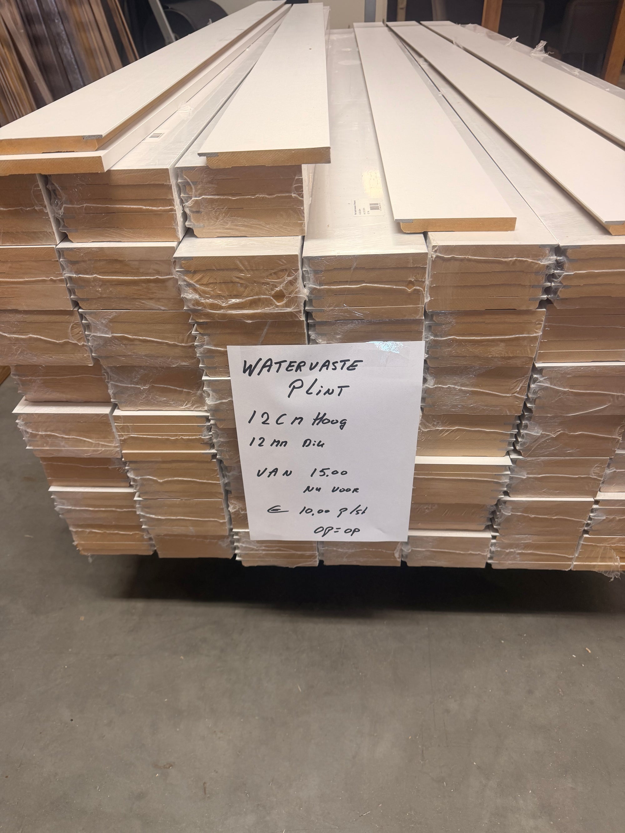 Waterproof Skirting Boards – 12 cm High | Special Offer