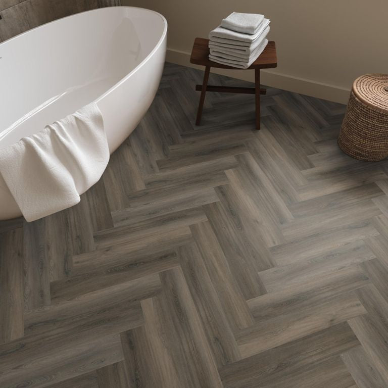 A: Yup Paddington Herringbone dryback visgraat Dark Grey 9096350619