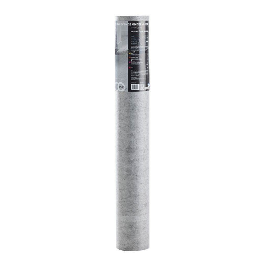 Co‑Pro Graphite‑Line Matrix ondervloer – Premium basis voor dryback PVC