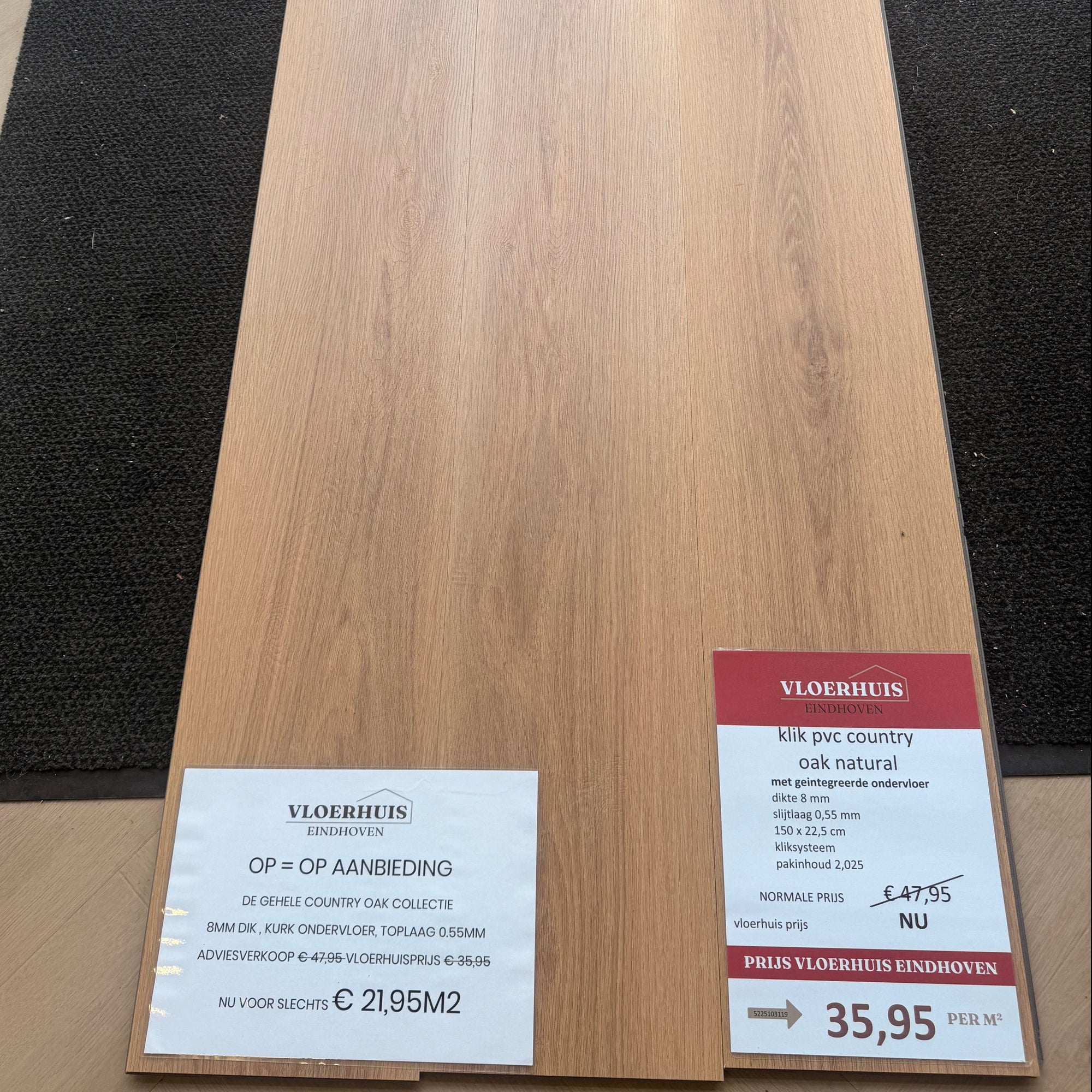 COUNTRY OAK KLIK PVC SERIE IN 4 KLEUREN
