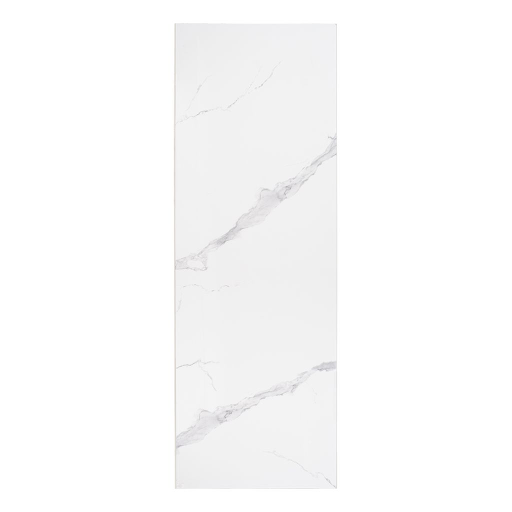 Floorlife Torino Touch Panel - White Marble Glossy Luxurious marble look with a glossy finish