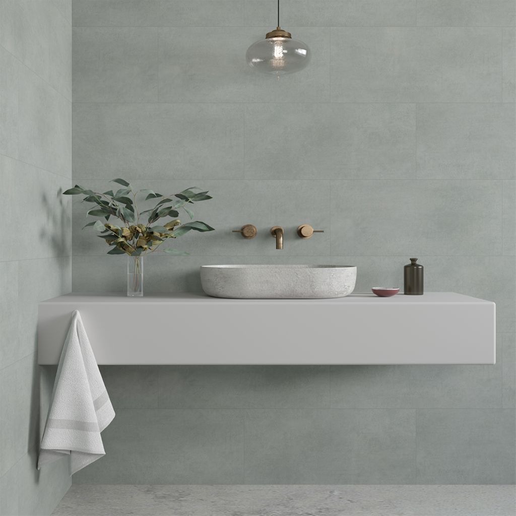 Floorlife Torino Touch Tile 4mm Dark Grey – Powerful design with a modern look