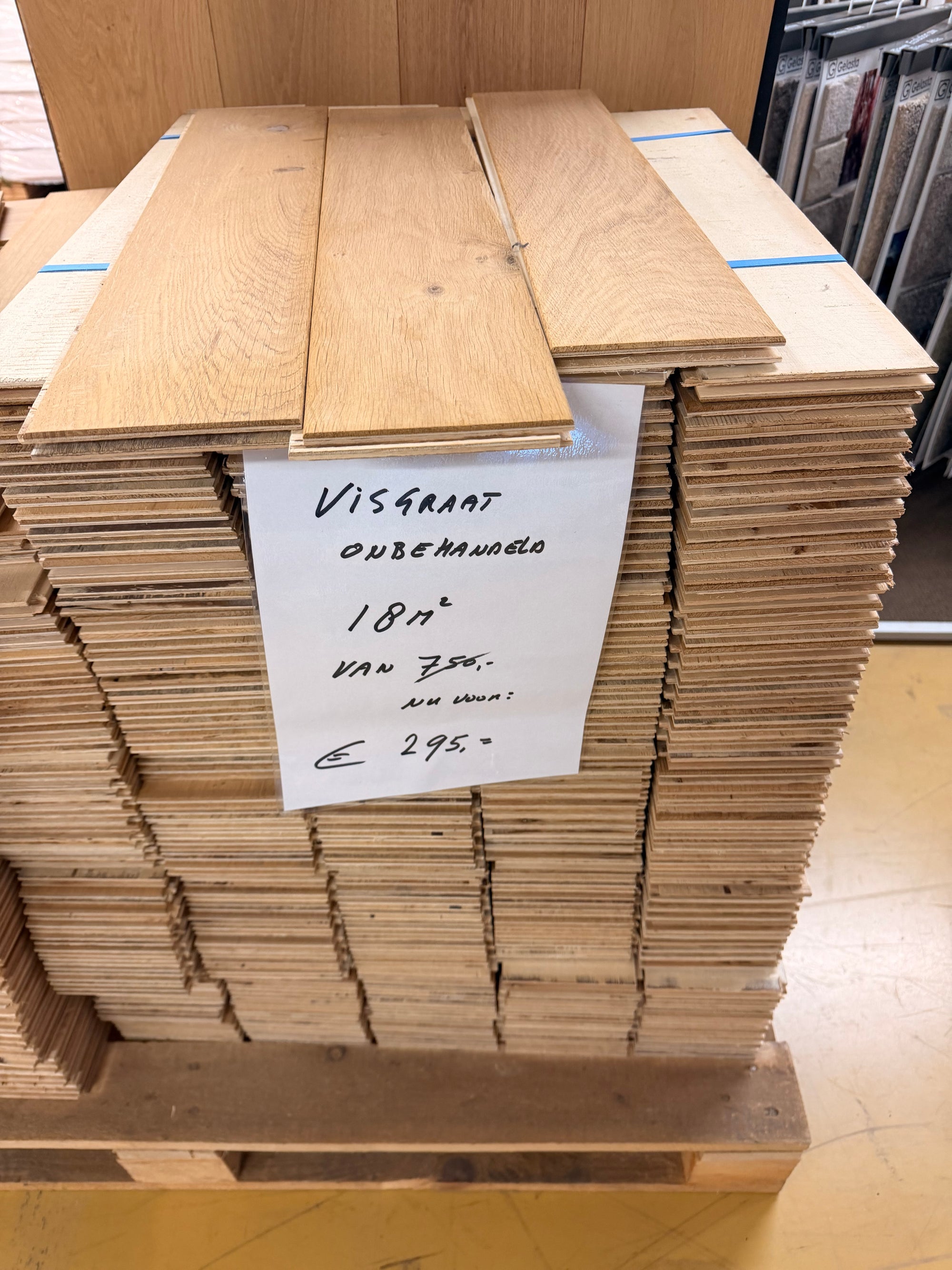 Leftover Herringbone Parquet – Untreated | Unique Batch